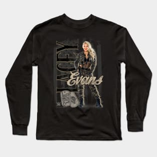 Lacey Evans Military Uniform & Dog Tags Long Sleeve T-Shirt